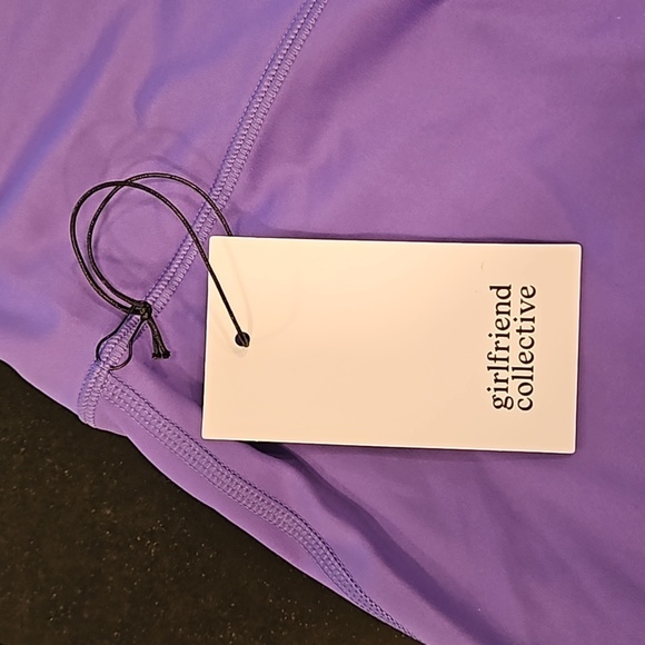 💕GIRLFRIEND COLLECTIVE💕 Compressive Flare Legging Wild Iris Purple Large L NWT - Picture 8 of 12
